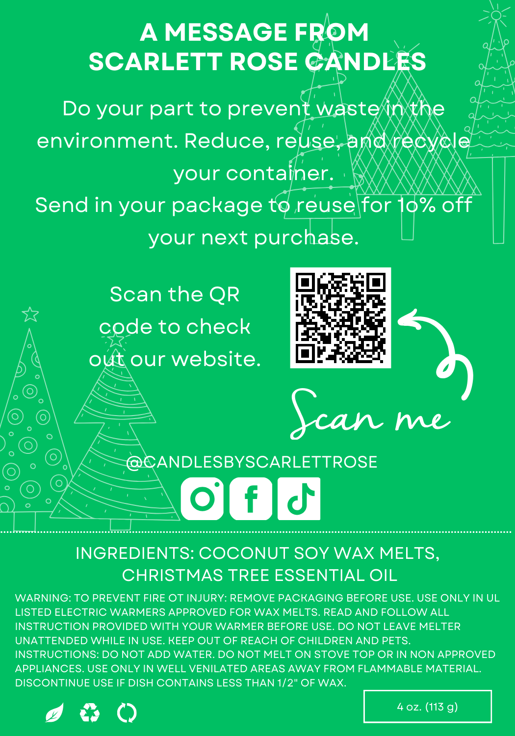 Christmas Tree Melts